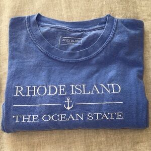 Rhode Island Embroidered T-shirt